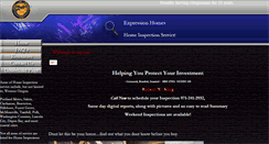 Desktop Screenshot of expressionhomeinspector.com
